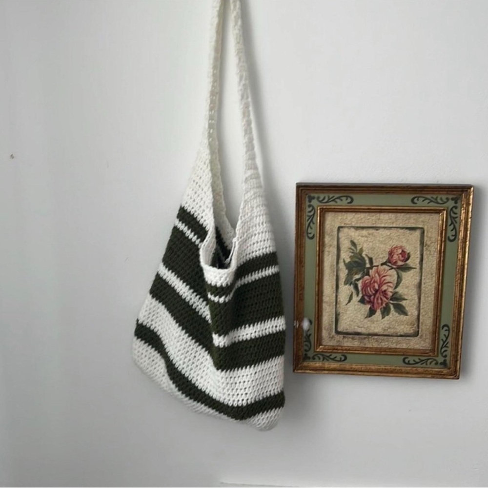 Customizable Handmade Crochet Tote Bag
